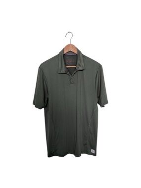 Weatherproof Men's Olive Polo Shirt - Short Sleeve